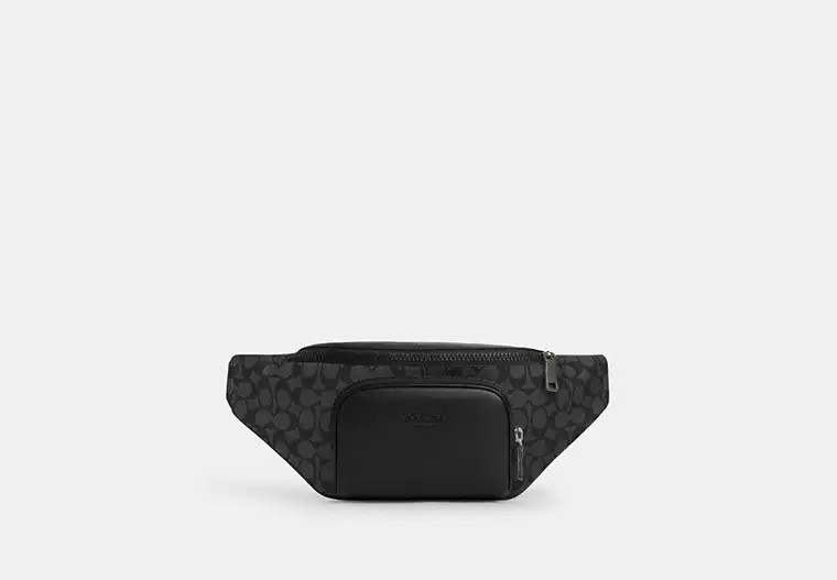 Coach Outlet Racer Belt Bag In Signature - Multi | Coach Outlet US