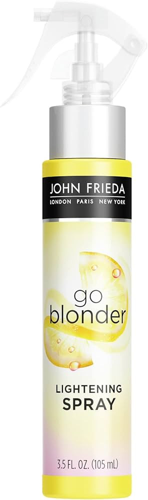 John Frieda Sheer Blonde Go Blonder Lightening Spray, Controlled Hair Lightener to Gradually Ligh... | Amazon (US)