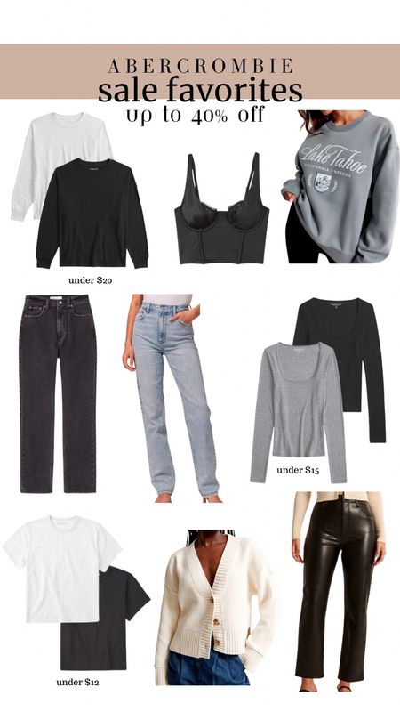 @abercrombie winter sale favorites 🖤 lots of great basics on sale too

#LTKfindsunder50 #LTKsalealert #LTKstyletip