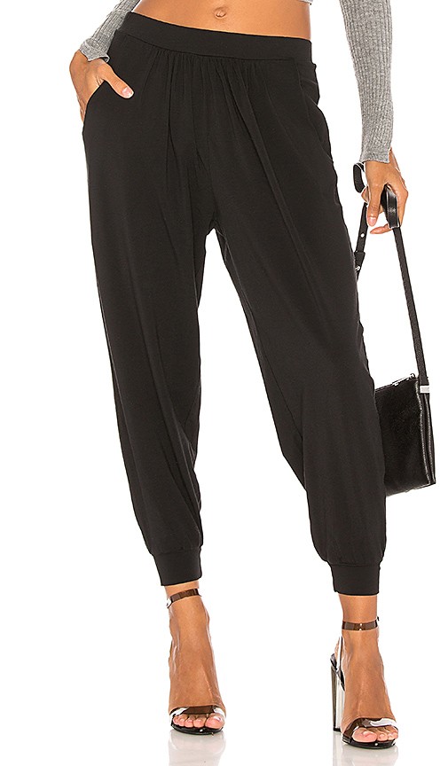 Jersey Jogger in Black | Revolve Clothing (Global)