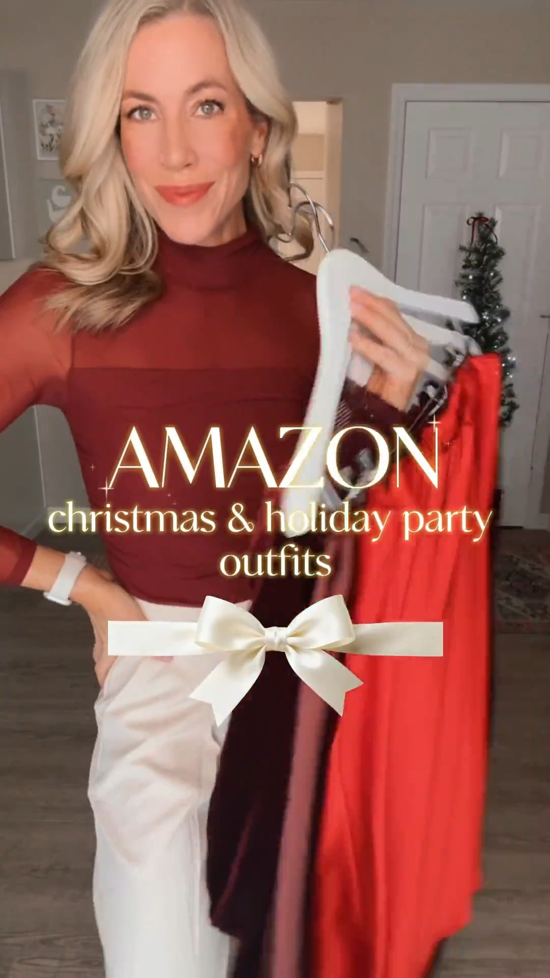 Say “RED” to get the details sent to you! ❤️🎄

Amazon never misses when it comes to holiday outfits.#holidayoutfits #christmasoutfits#christmasoutfitideas