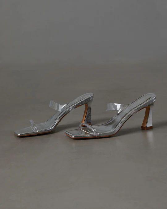 Mikana Clear Heeled Sandal | VICI Collection