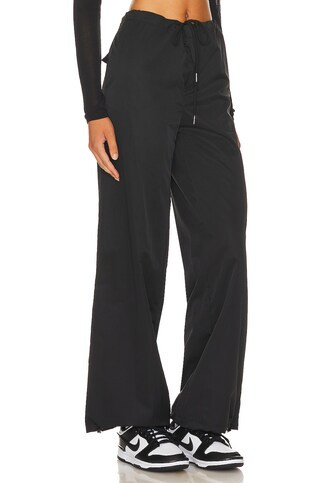 superdown Greta Parachute Pant in Black from Revolve.com | Revolve Clothing (Global)
