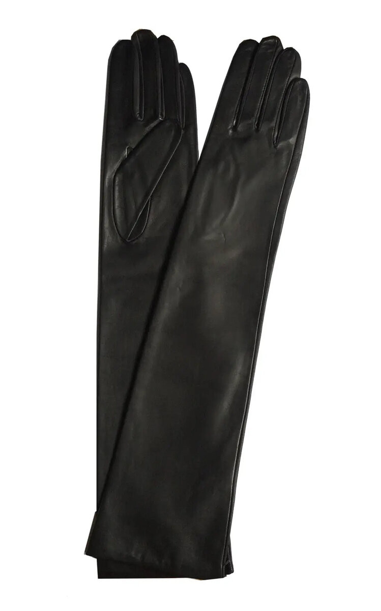 Paula Rowan Montserrat 12BT Long Leather Gloves | Moda Operandi (Global)
