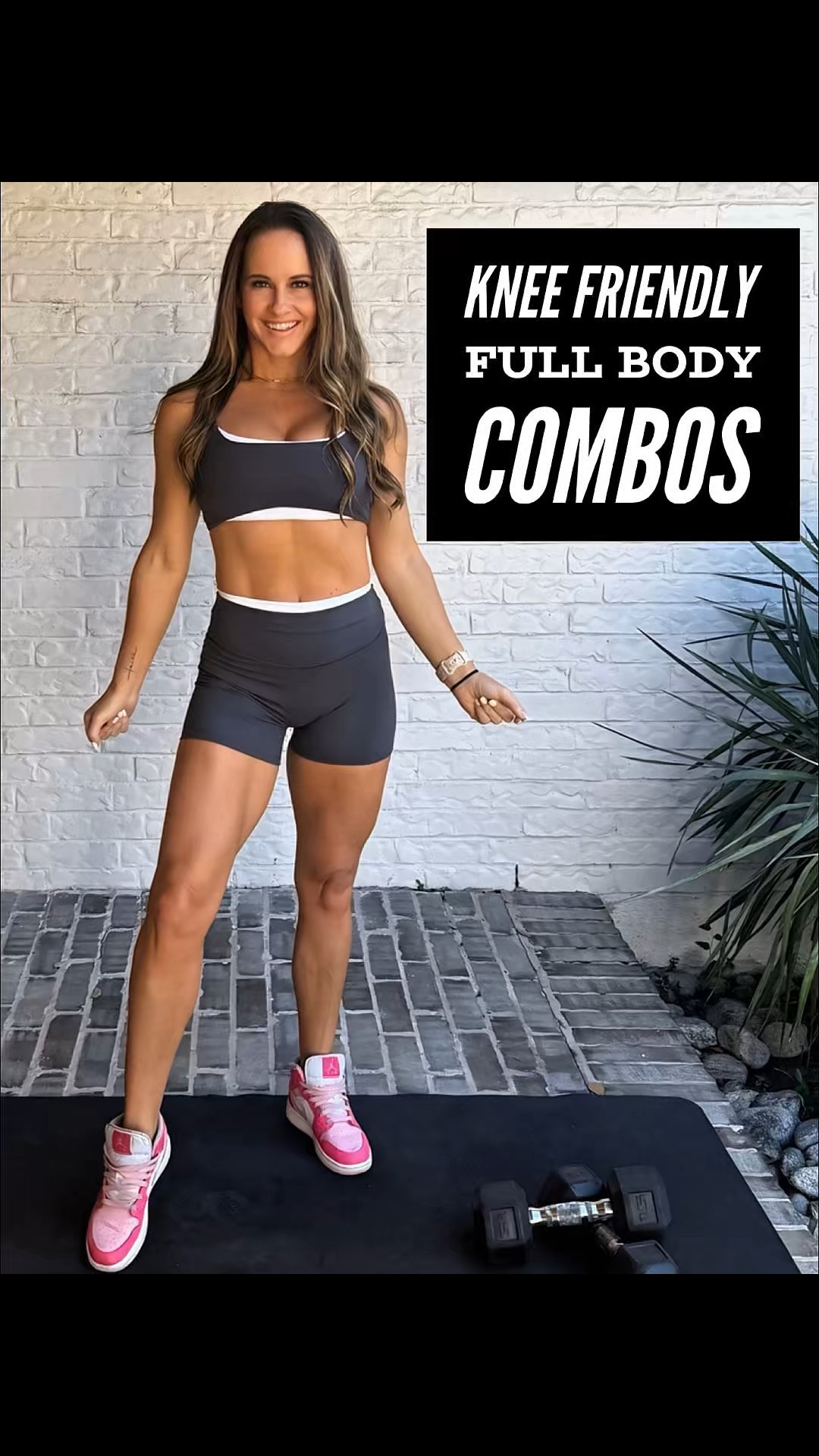 New FIT I’m obsessed with!! 🤩 Wearing a small in the top and bottoms-would prob size up on top to medium, runs a little small. Jordan’s I size down by 1/2 side. 

#LTKActive #LTKShoeCrush #LTKOver40