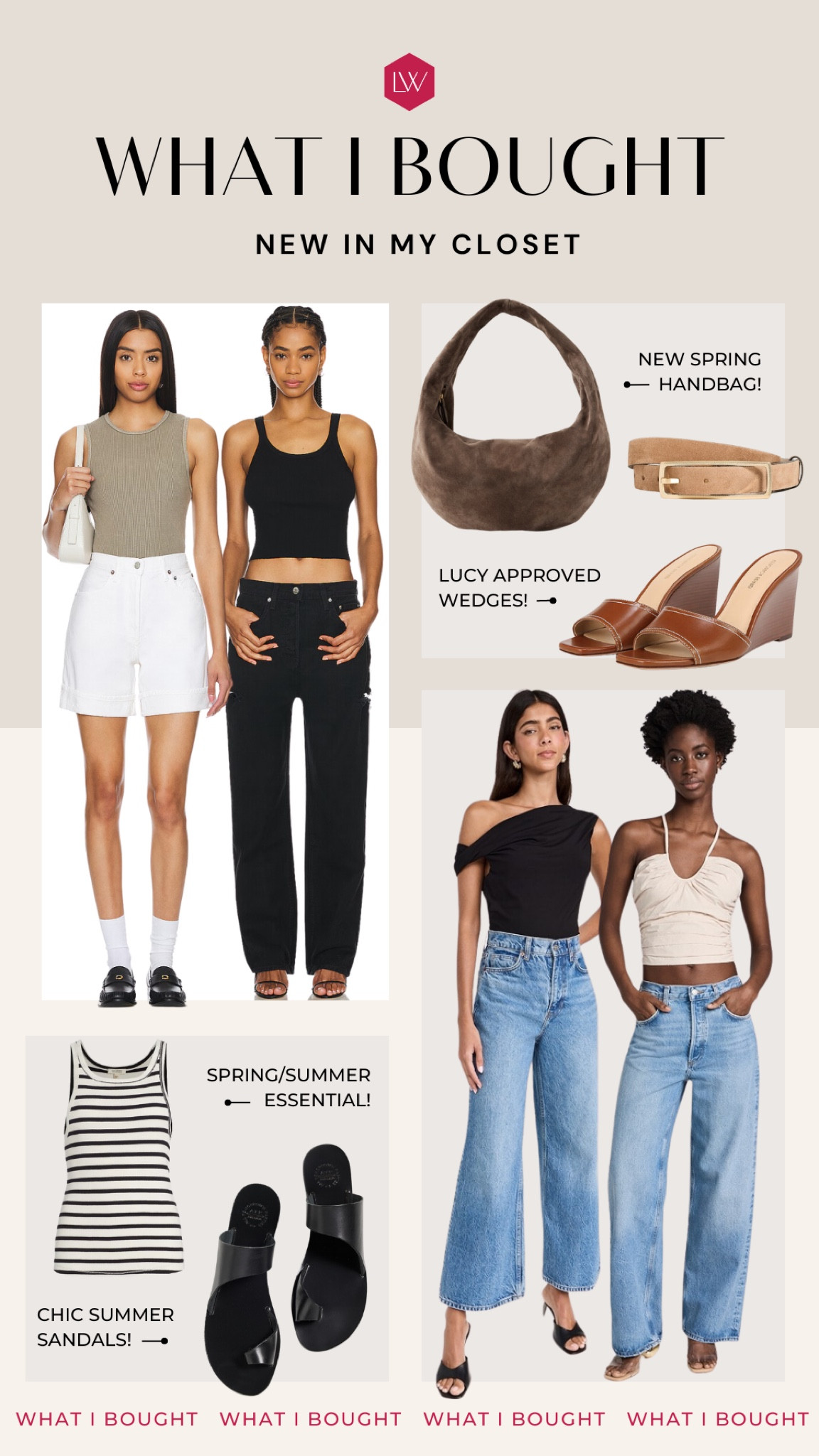 New spring staples in my closet! Denim shorts are notorious for selling out comes summer, these Agolde shorts have been on my radar while a while now so I ordered all 3 colors! Here’s are more pieces I’m loving that will easily transition into summer! 🤌🏽

#LTKover40 #LTKstyletip #LTKSeasonal