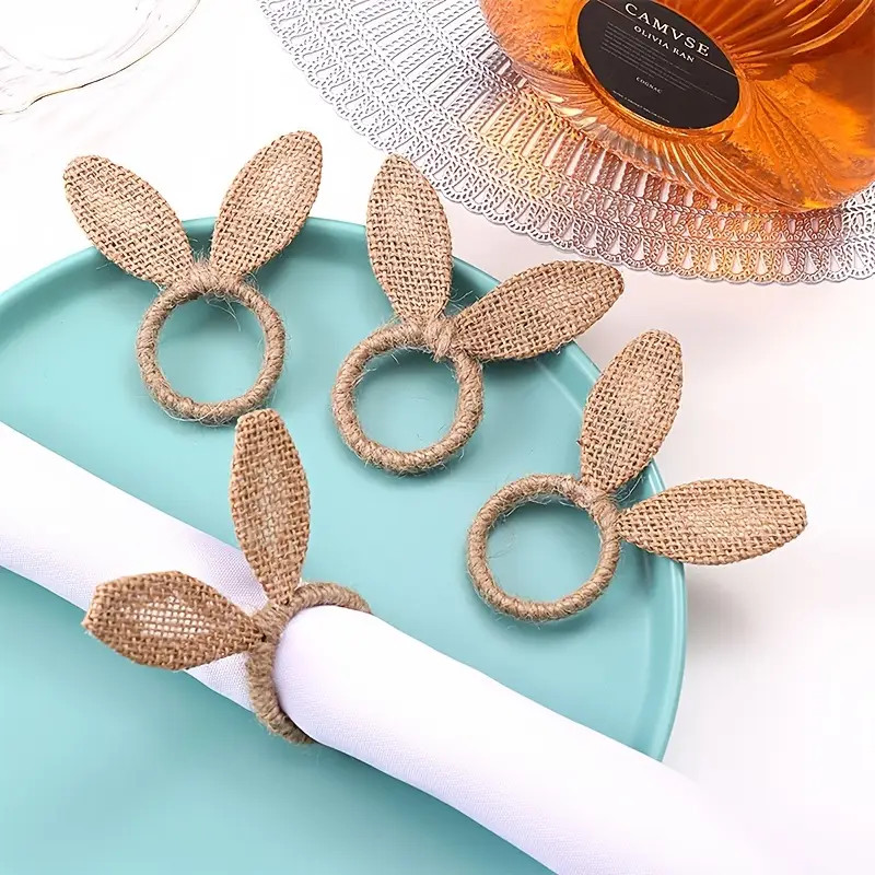 1pc Rabbit Ears Napkin Ring, Bunny Shaped Napkin Buckle, Napkin Holder, Suitable For Birthday, We... | Temu Affiliate Program