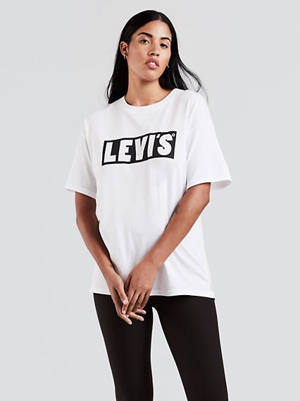 Levi's Graphic Slacker Tee Shirt T-Shirt - Women's L | LEVI'S (US)
