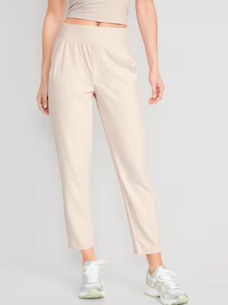 High-Waisted PowerSoft Combination Taper Pants | Old Navy (US)