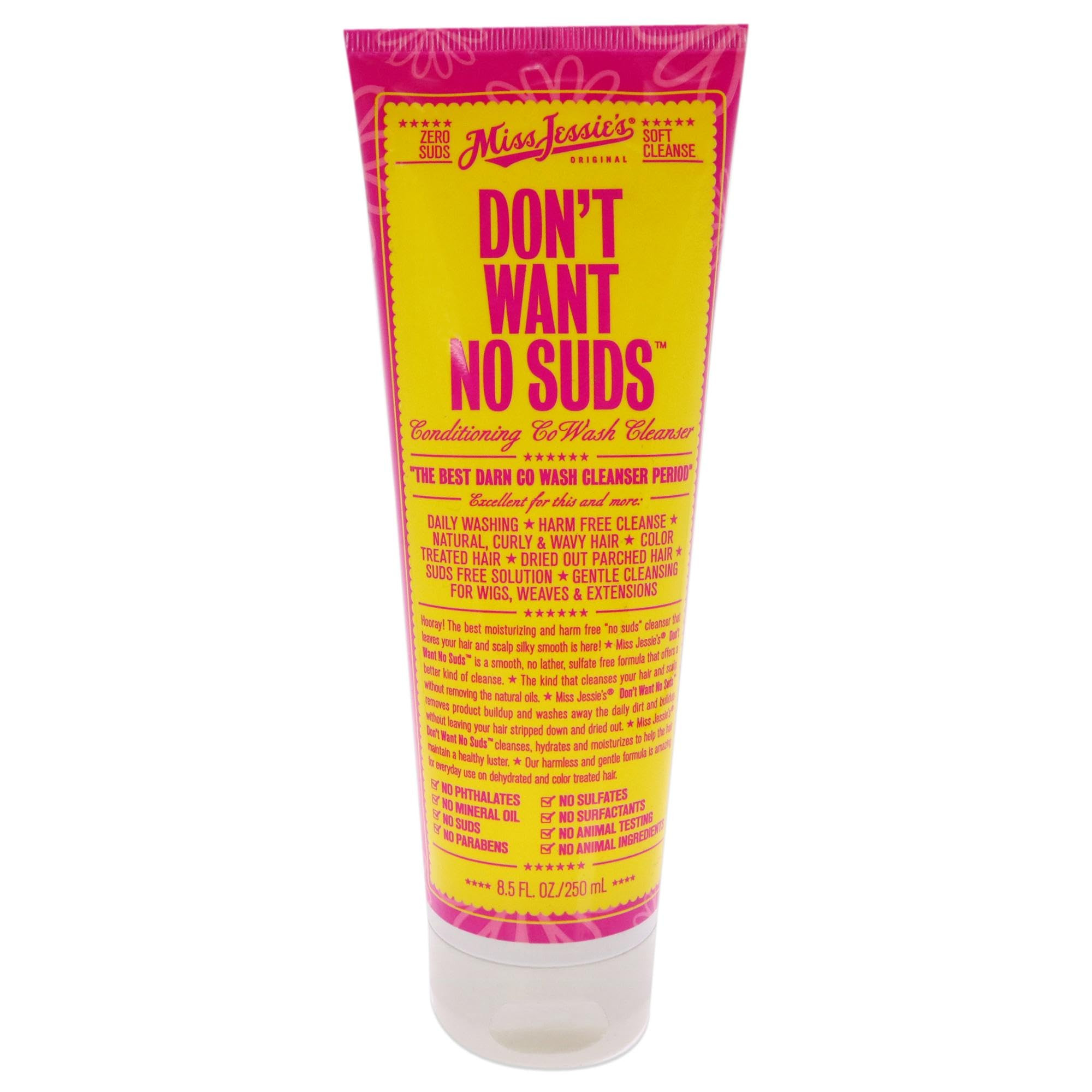 Miss Jessie's Dont Want No Suds Unisex Cleanser 8.5 oz | Amazon (US)