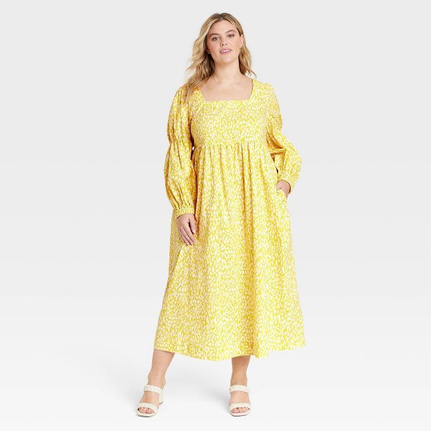 Women's Bell Long Sleeve Dress - Who What Wear™ | Target