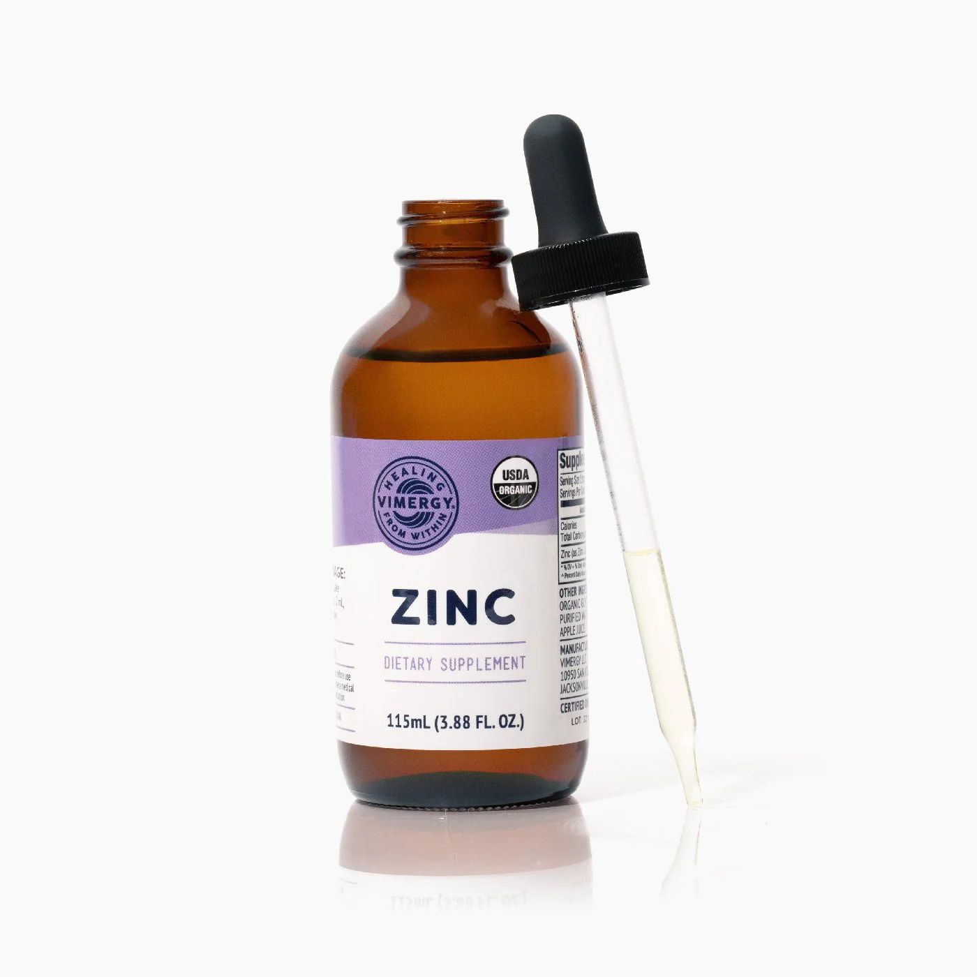 Organic Liquid Zinc Supplements | Zinc Vitamins | Vimergy