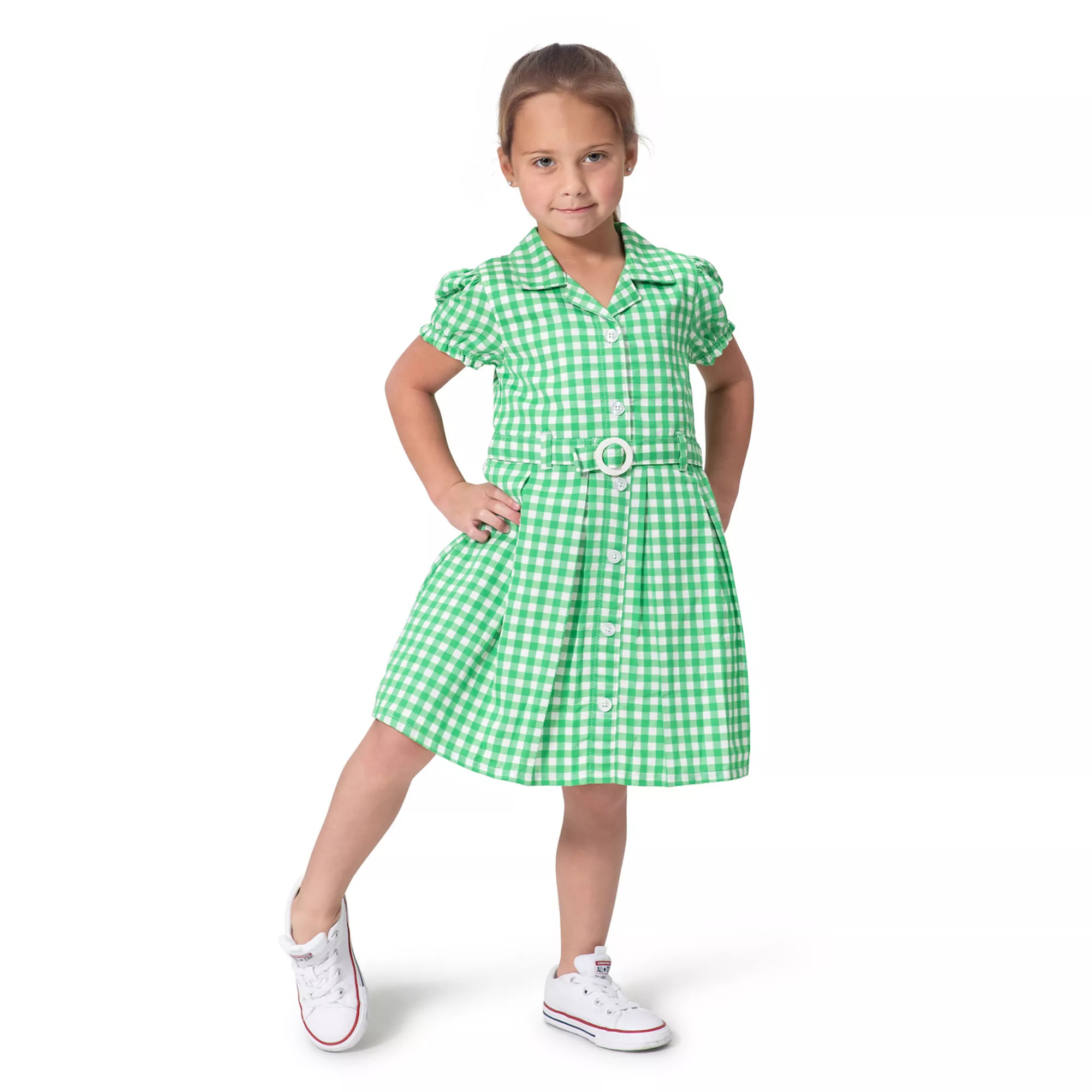 Toddler & Girls 4-6 Draper James 2-pc. Gingham Dress & Sunglasses Set | Kohl's