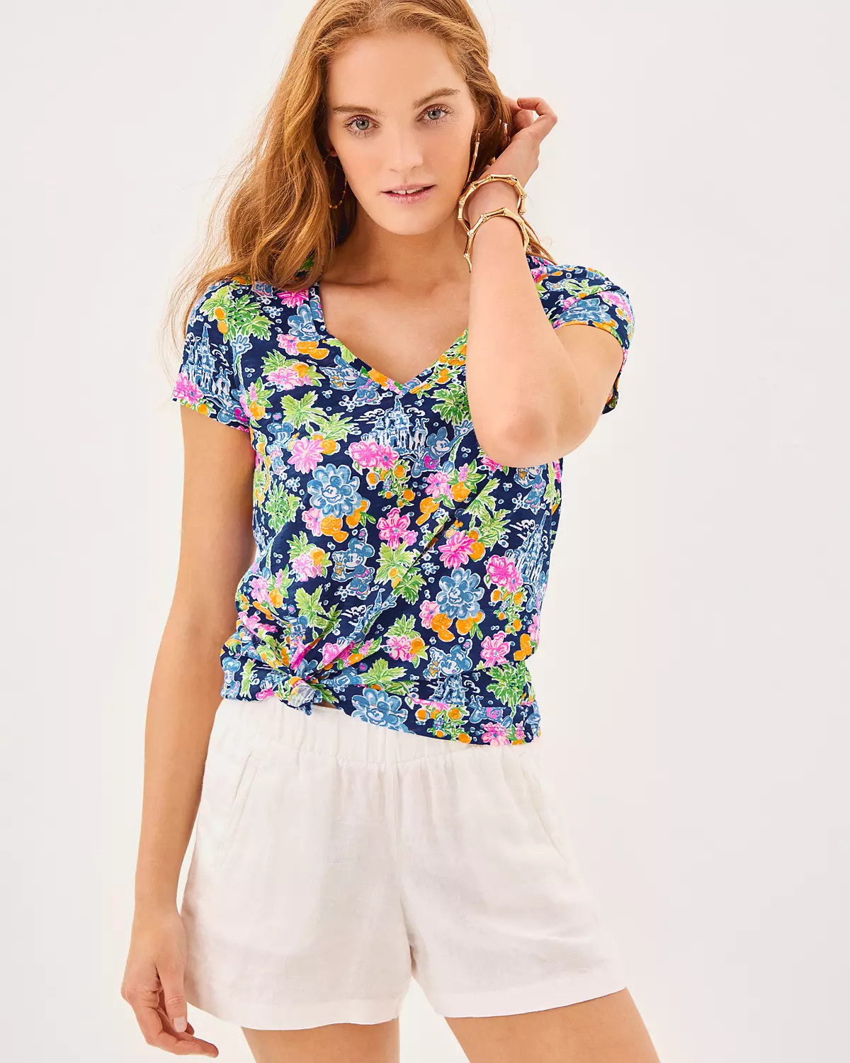 Etta V-Neck Top | Lilly Pulitzer