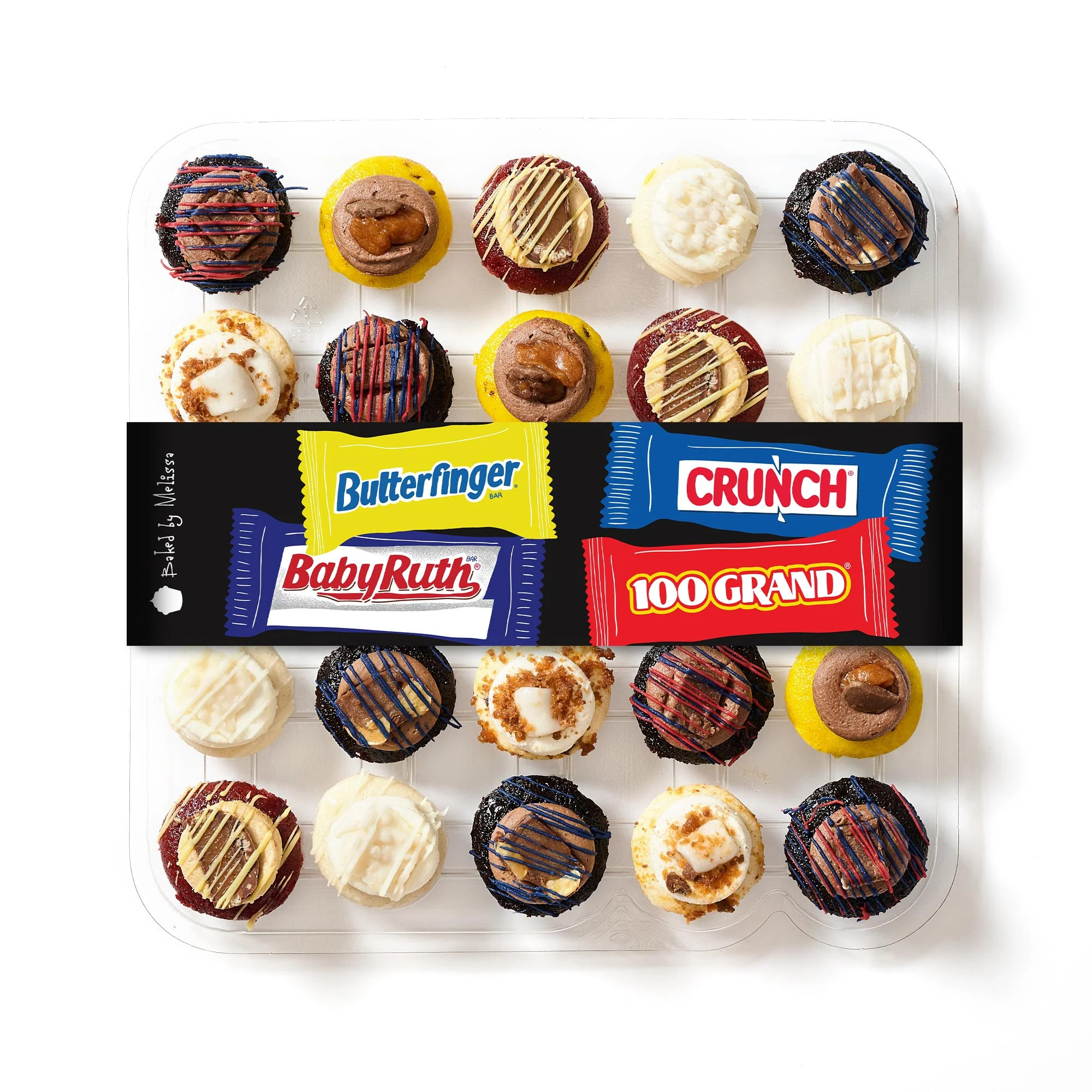 Candy Bar Cupcakes | Baked by Melissa