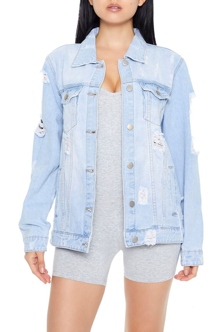 City Patch Denim Jacket | Forever 21