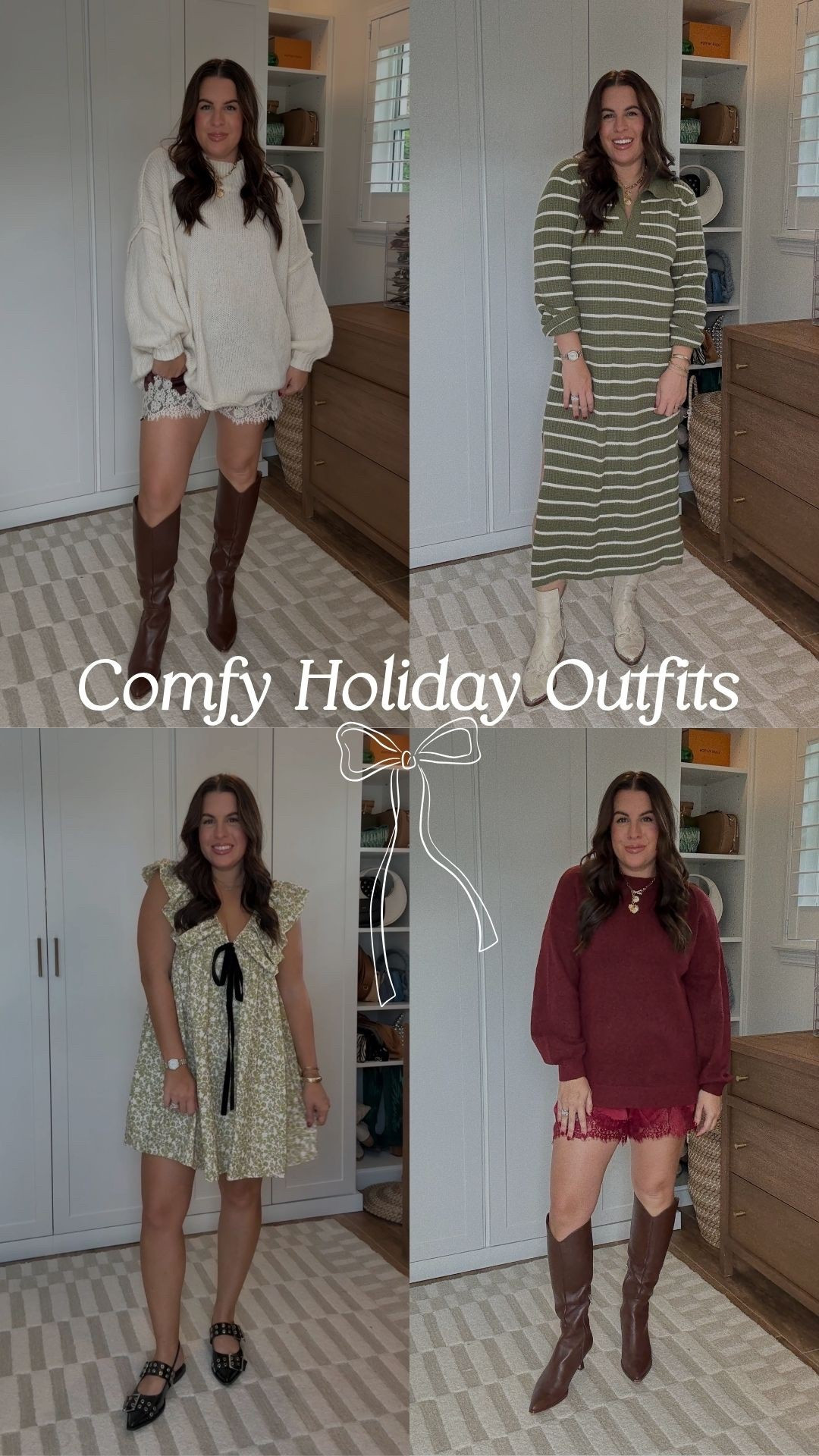 Cozy holiday outfit roundup! 

#LTKootd #LTKHoliday