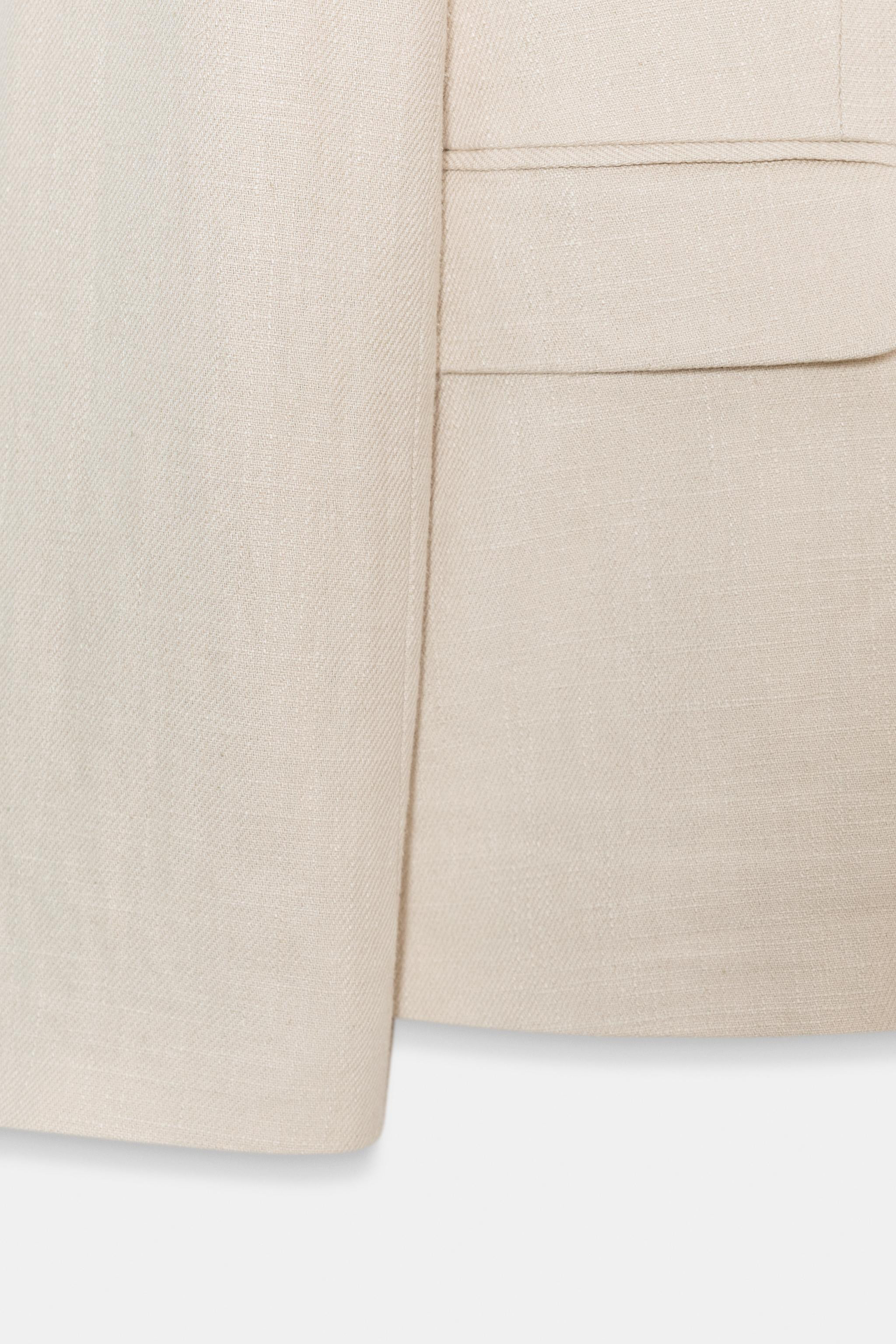 RUSTIC BUTTONED BLAZER | Zara AU