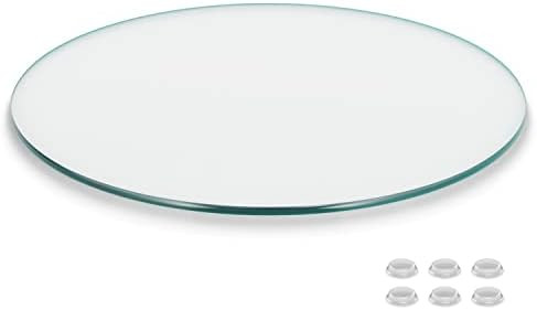 30 inch Round Glass Table Top - Clear Tempered Glass Surface Protector - Safe Pencil Polished Edg... | Amazon (US)