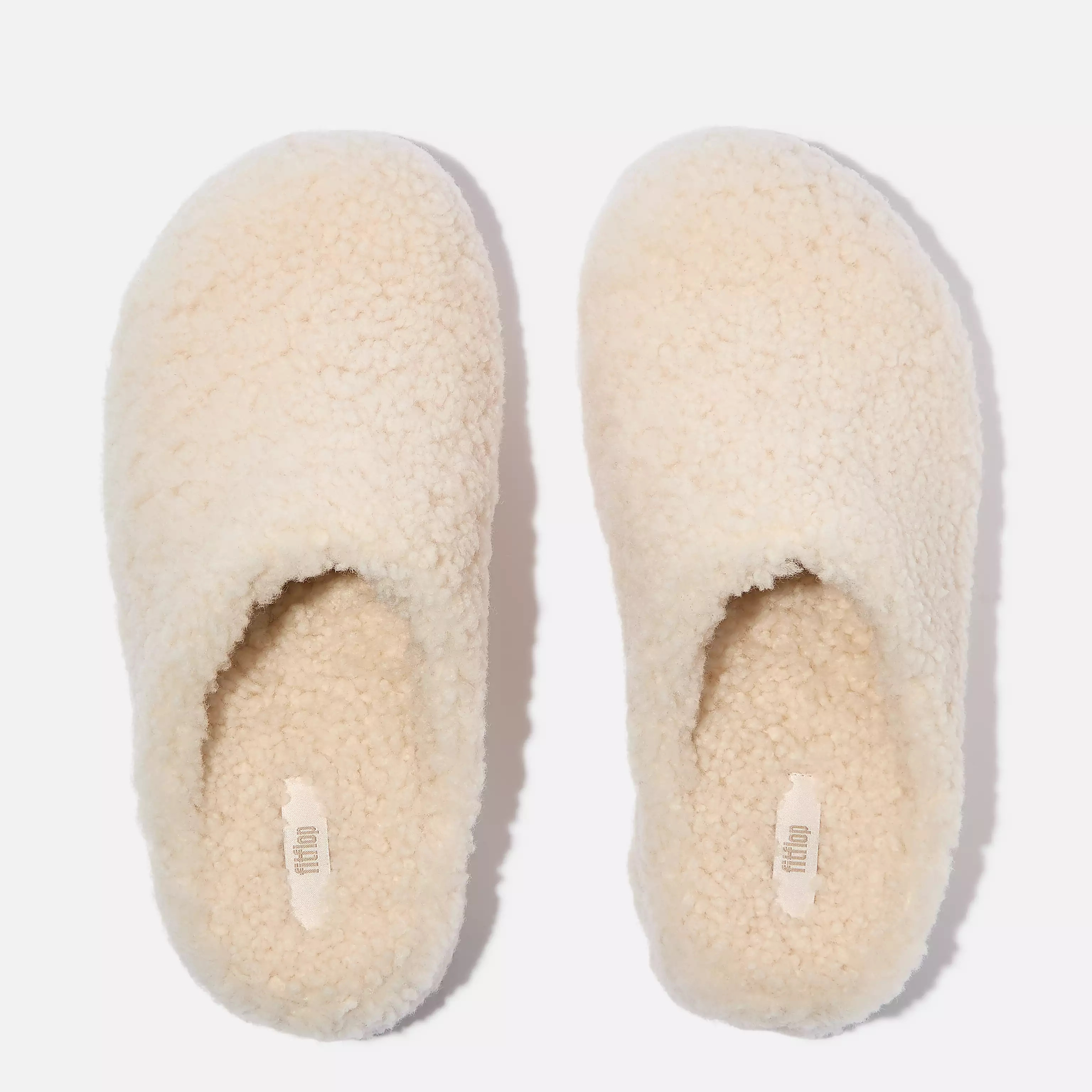 SHUV Curly-Shearling Clogs | FitFlop (UK)