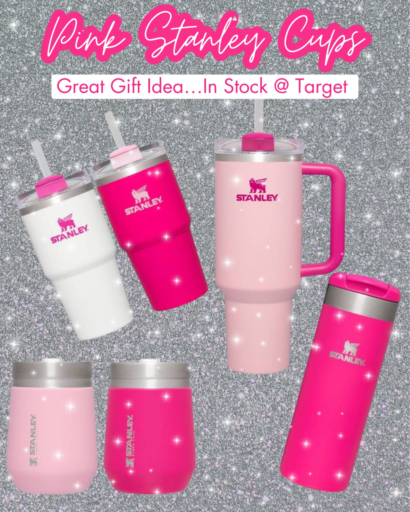 Gift Inspo Pink Stanley Cups @ Target #stanley #gift #idea #target #pink 

#LTKGiftGuide #LTKHoliday #LTKCyberWeek