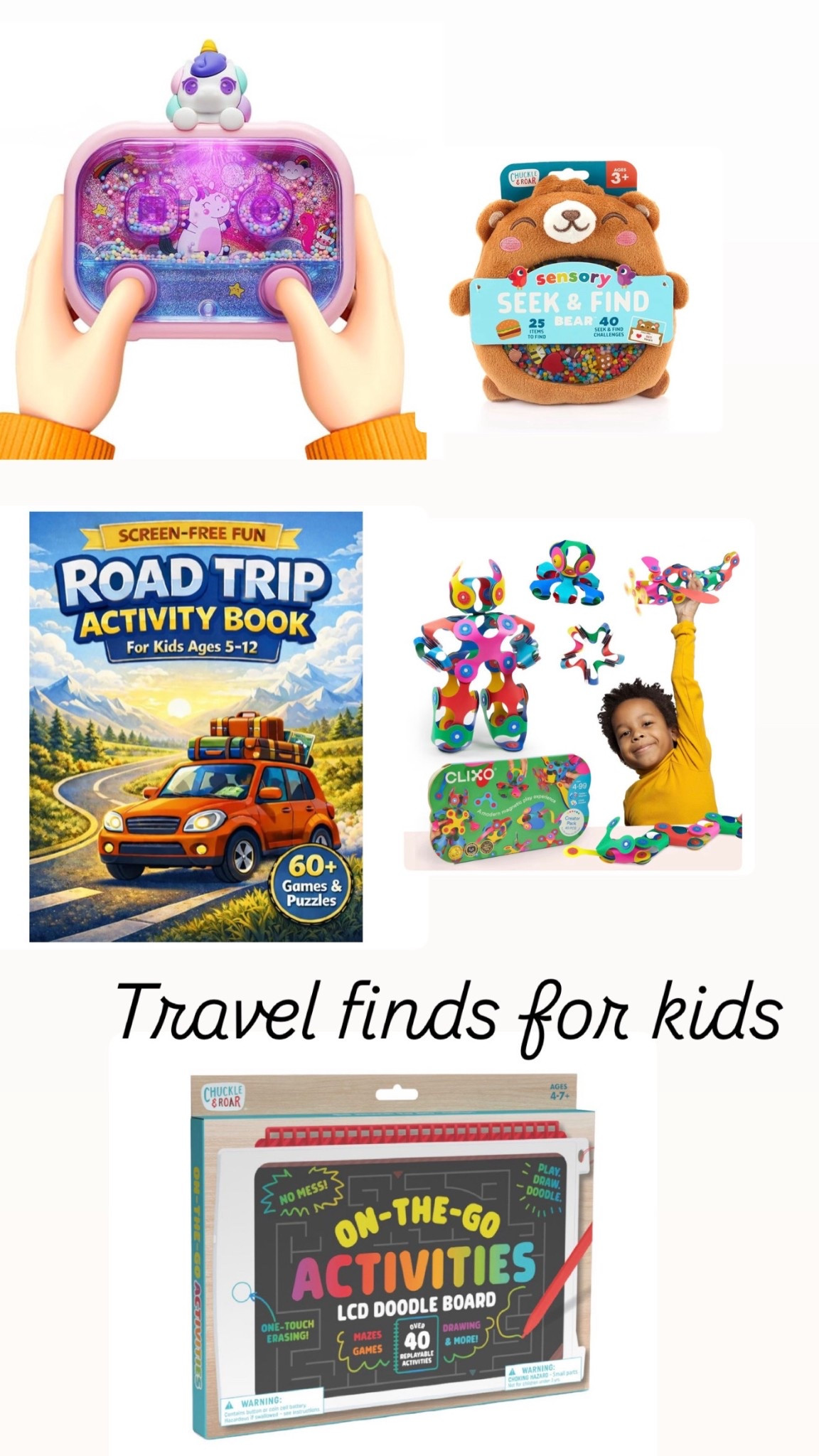Road trip must haves for kids! Things to keep those little hands busy! 

#LTKKids #LTKBaby #LTKTravel