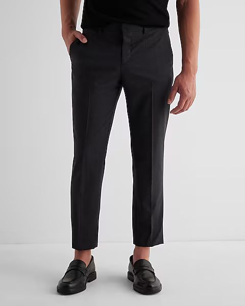 Slim Charcoal Modern Tech Suit Pant | Express