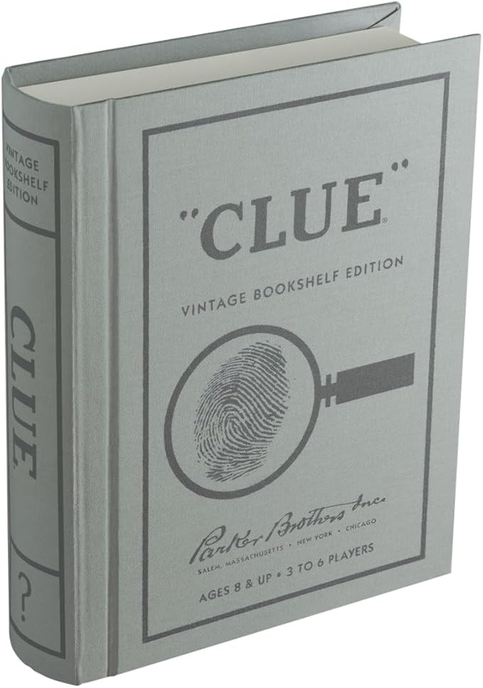 WS Game Company Clue Vintage Bookshelf Edition | Amazon (US)