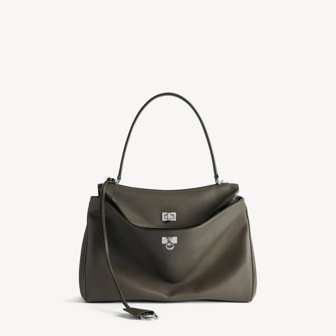 Women's Rodeo Handbag Medium in Khaki | Balenciaga US | Balenciaga