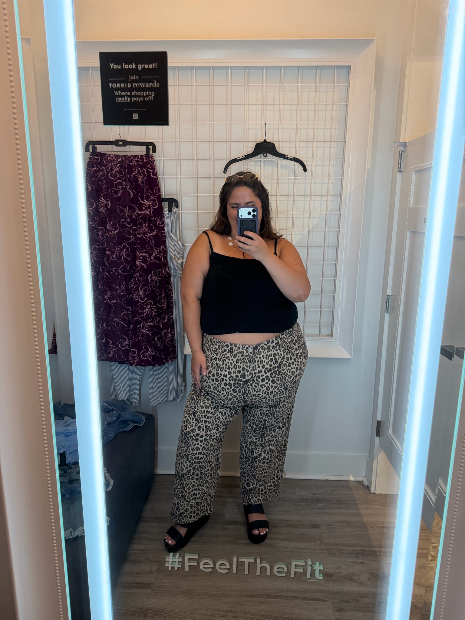 @Torrid leopard jeans wearing size 24

#LTKPlusSize #LTKSaleAlert