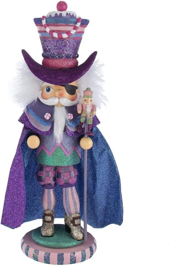 Kurt S. Adler 15-Inch Hollywood Sugar Plum Drosselmeyer Nutcracker, Multi | Amazon (US)