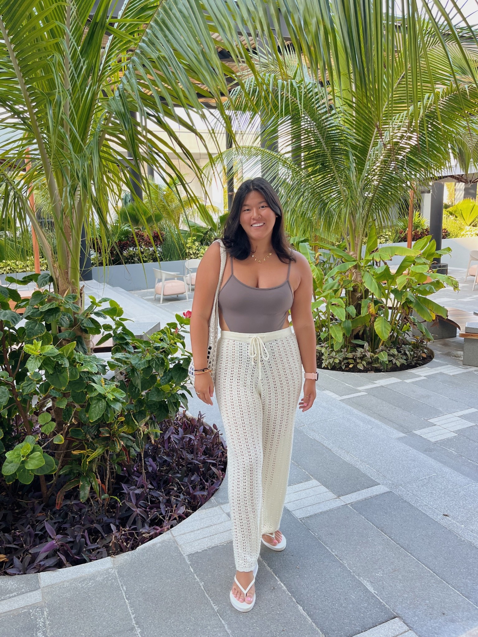 My favorite cover up set for vacation from Amazon. These knit pants are so cute and comfy. They go with every swimsuit 🤍
Linking smiler one piece bathing suits below  

#LTKTravel #LTKSeasonal #LTKStyleTip