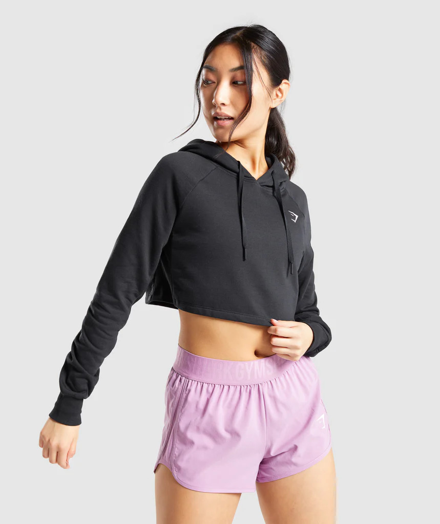 training cropped hoodie | Gymshark (Global)