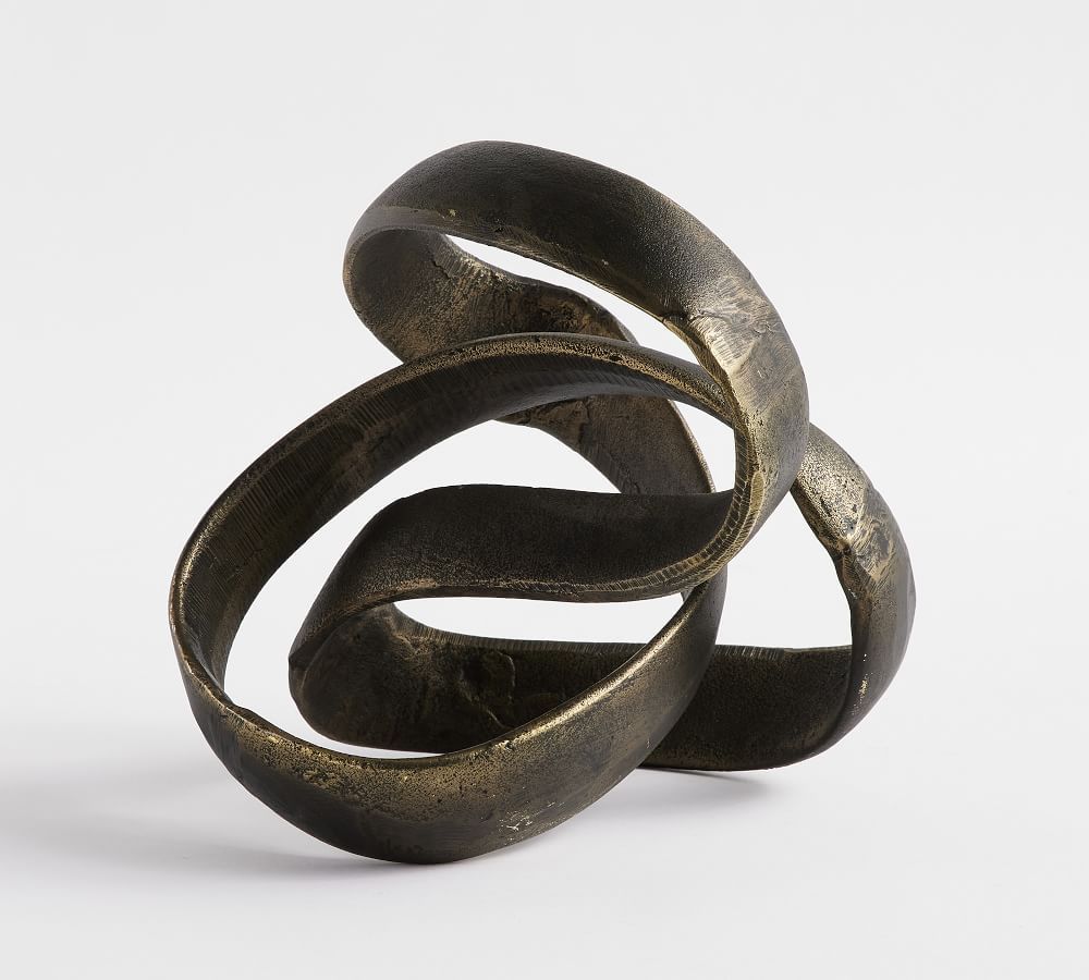 Decorative Bronze Metal Ribbon | Pottery Barn (US)