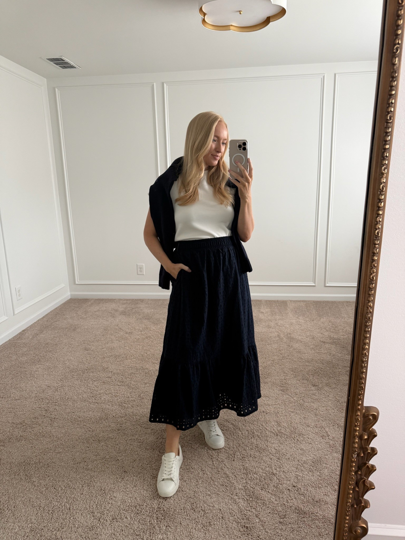 Chic casual workwear look! Spring outfits // navy and white outfits // workwear // casual work outfits // Walmart finds 

#LTKBump #LTKWorkwear #LTKStyleTip