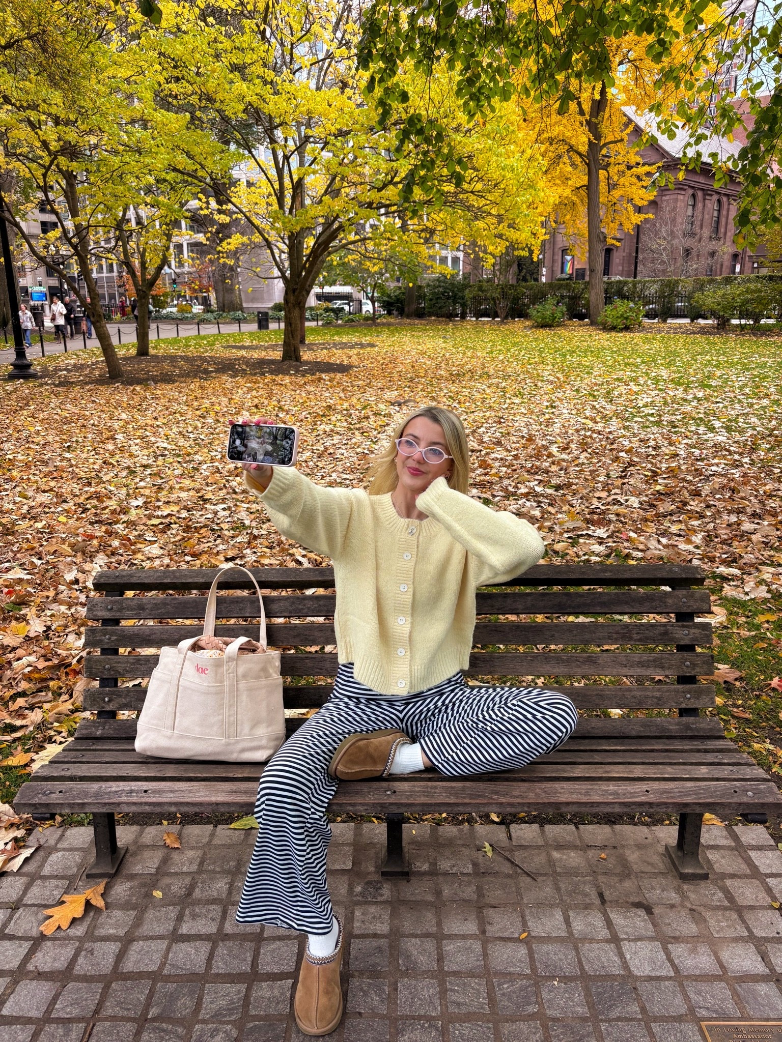 Love this yellow cardigan

#LTKootd