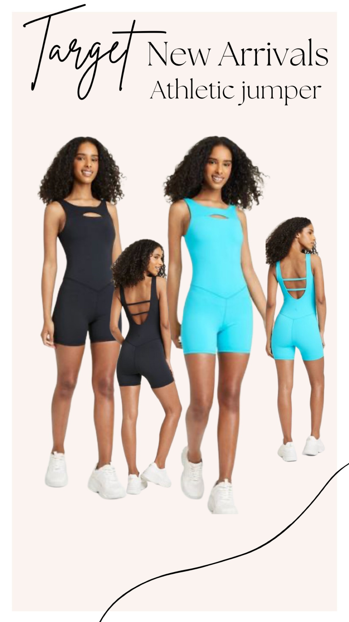 Target new arrival

Atheltic bodysuit 
Atheltic romper 
Jumper
Jumpsuit 
Active wear workout set
Athleisure 
Target athleisure 
Travel outfit 
Causal
Vacation outfit 

#LTKstyletip #LTKunder50 #LTKfit