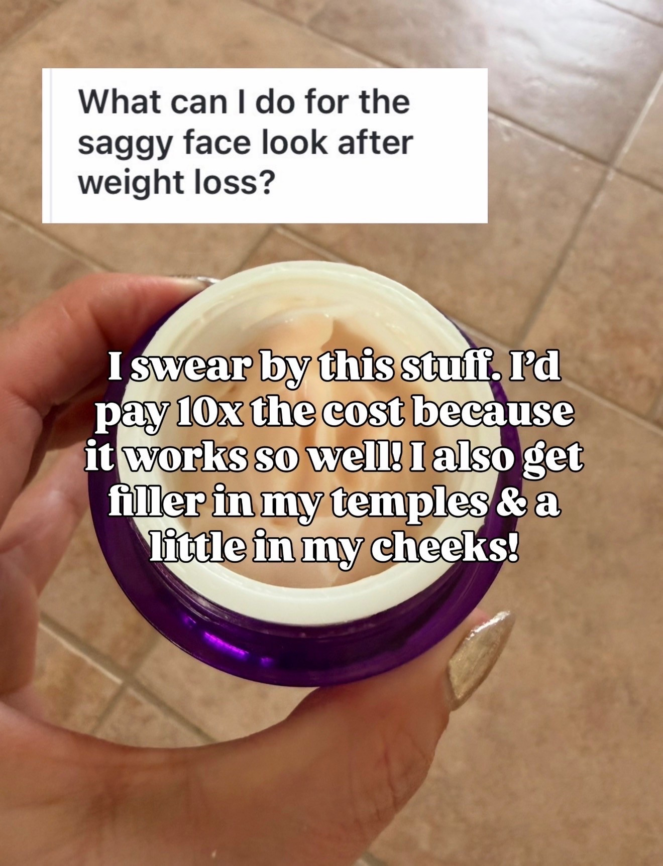 The best face cream for tightening.

beauty finds, beauty essentials, skincare finds, tightening cream, soft skin, anti-aging, skincare essentials, wellness essentials
