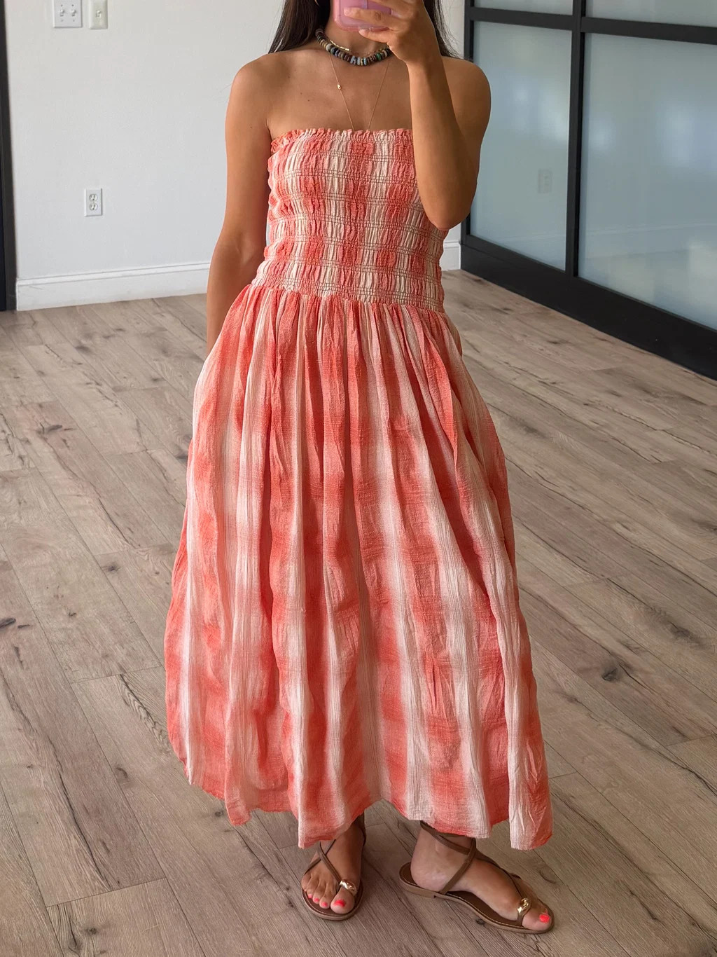 Barefoot Plaid Smocked Dress | Shop Talulah