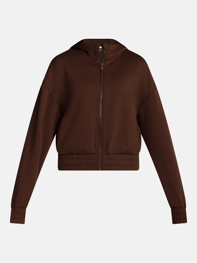 Avia Women's ScubaKnit Cropped Zip Hoodie, Sizes XS-XXXL | Walmart (US)