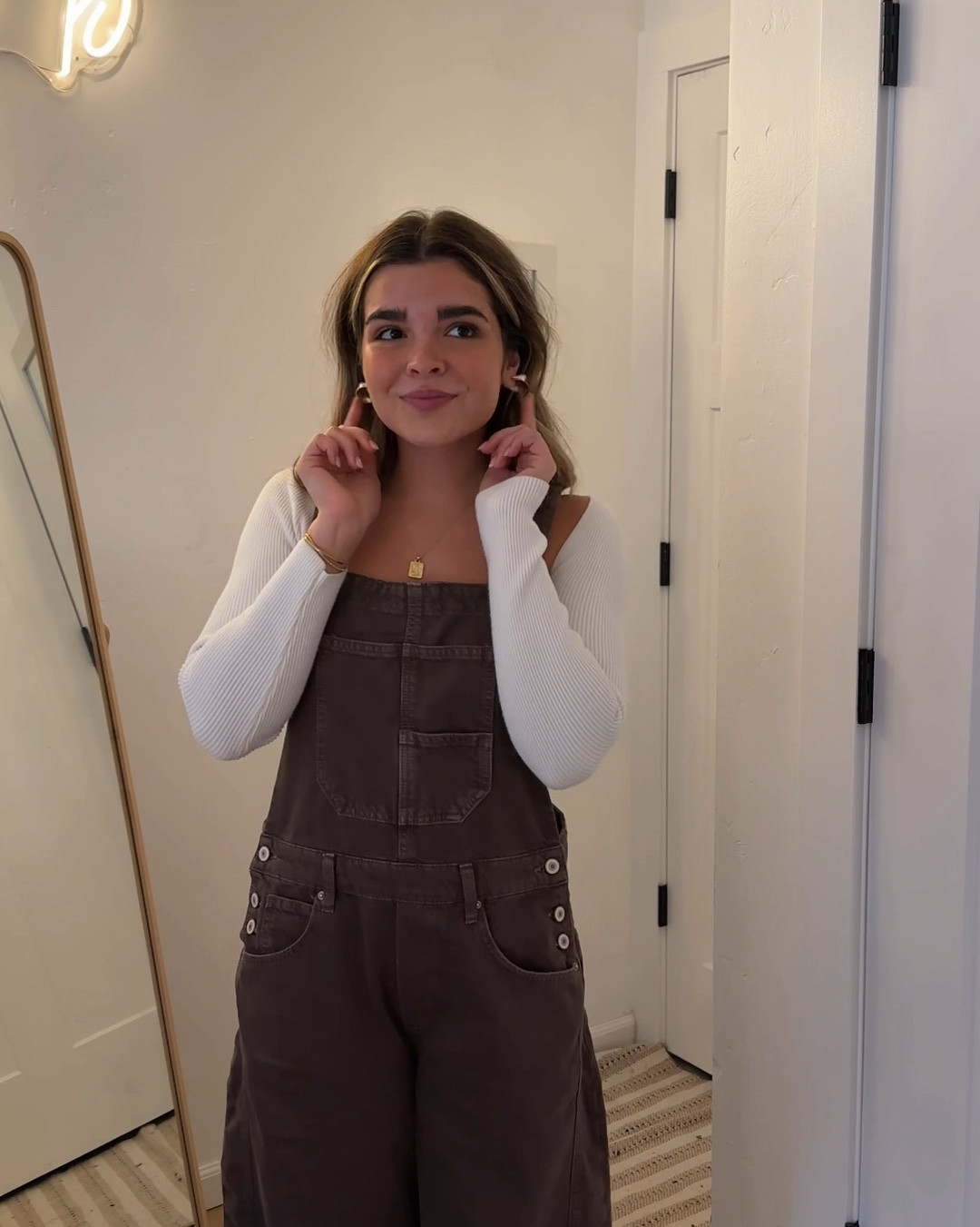 These overalls are my new favorite!!