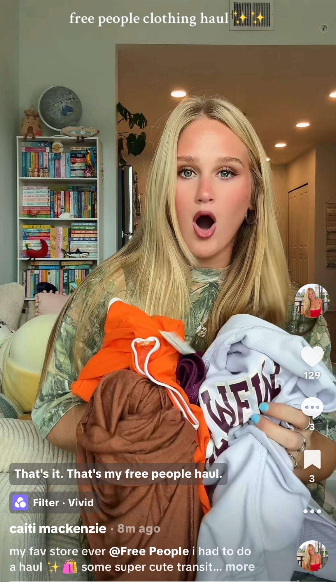 free people clothing haul ✨🛍️ my fav store & got some transition pieces into fall!! full vid on tiktok 