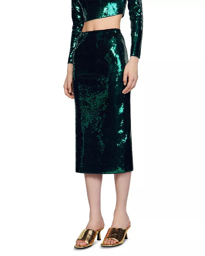 Goldana Sequined Midi Skirt | Bloomingdale's (US)