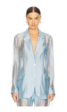 The Garment Gilian Blazer in Light Blue from Revolve.com | Revolve Clothing (Global)