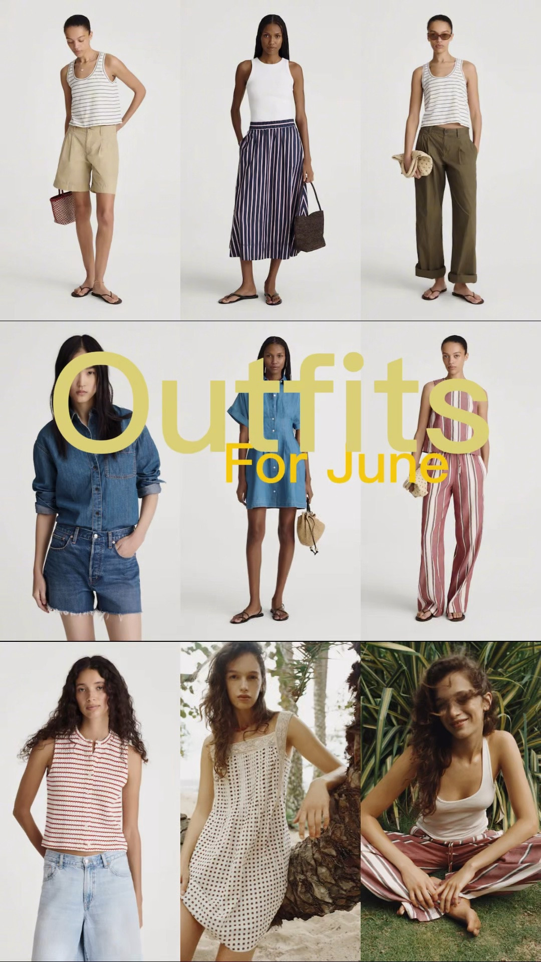 What to wear in June??? Use these finds to create a capsule or travel wardrobe that embraces the summer season. These styles will have you looking good everywhere June takes you. Causal Work Outfit, Weekend Outfit, Summer Dresses, Vacation Outfit.

#LTKOver40 #LTKTravel #LTKWorkwear