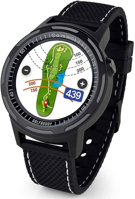 Golf Buddy Aim Golf GPS Watch, Premium Full Color Touchscreen, Preloaded with 40,000 Worldwide Co... | Amazon (US)