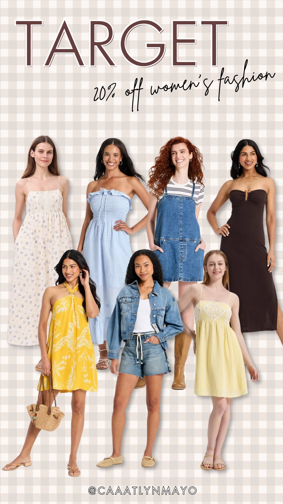 @Target select women’s fashion is 20% off until 05/10!! So may new arrivals!

#LTKgrwm #LTKootd #LTKSaleAlert