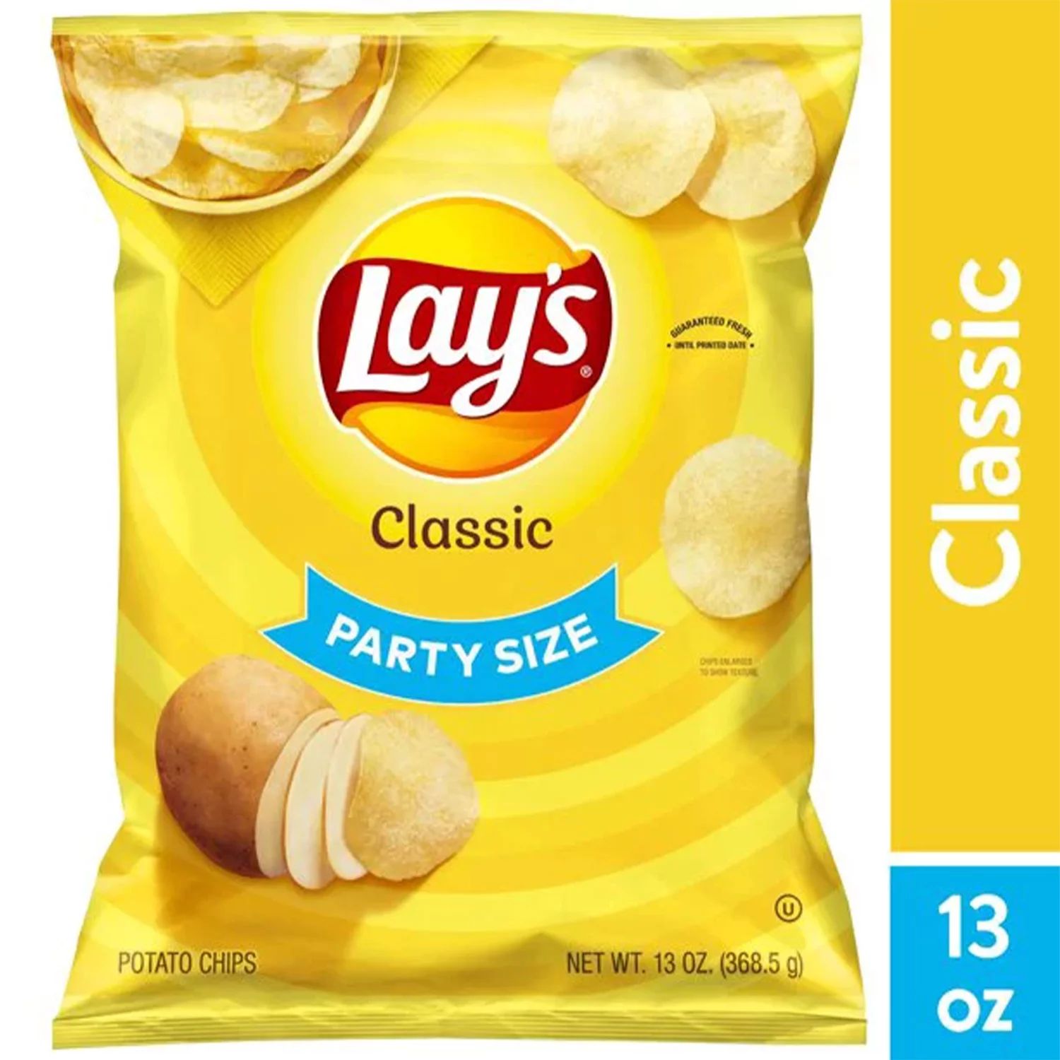 Lay's Classic Potato Chips, Party Size, 13 oz Bag | Walmart (US)