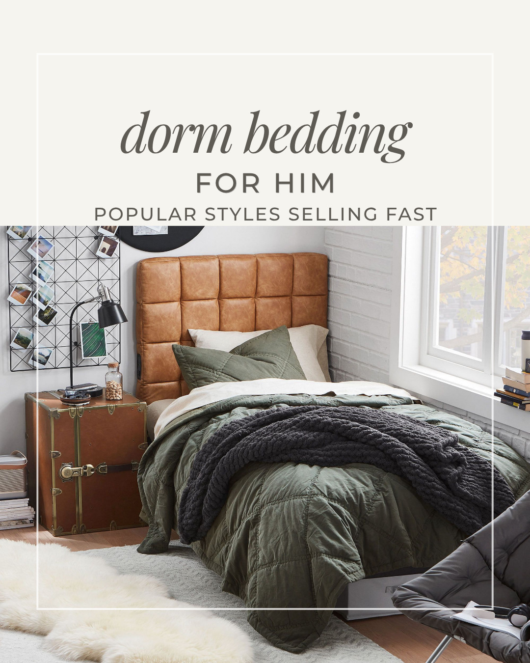 Dorm Bedding for Him
 Dorm shopping for college is in full swing, and these bedding options for guys are popular and selling fast!

From classic stripes and plaids to neutral and navy comforters, these are great Twin XL finds for a guy’s dorm room before the best styles sell out.

If you love these best sellers ➡️ mention BED in the comments and I will send you a dm with the link.
*If you don’t get the link immediately, head on over to the linktr.ee link in my bio and scroll down to shop the post.
 Save this for dorm shopping. Everything is linked in my LTK.
 dorm bedding for him | boys dorm bedding | college dorm bedding | Twin XL bedding | dorm room essentials | dorm room ideas for guys | mens dorm decor | dorm bedding sets 

 #LTKHome