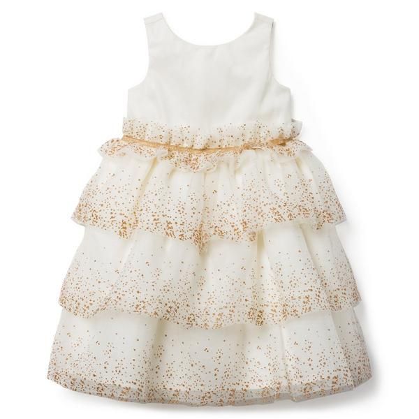 SHIMMER RUFFLE TULLE DRESS | Janie and Jack